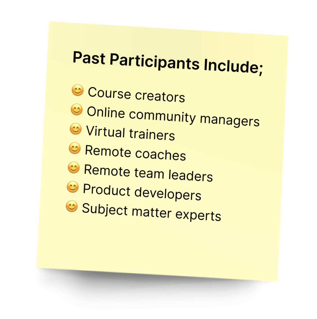 Past participants include